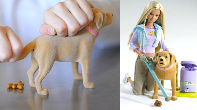 barbie and her dog