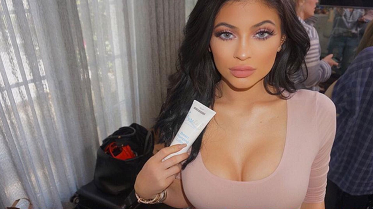 Kylie Jenner Endorses Butt And Breast Plumping Cream With Racy Pic