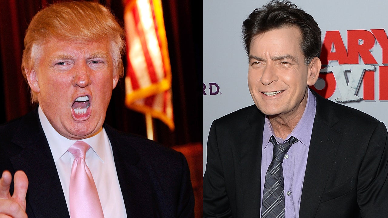 Charlie Sheen Wants To Be Donald Trump's Running Mate -- Thanks To Owen 