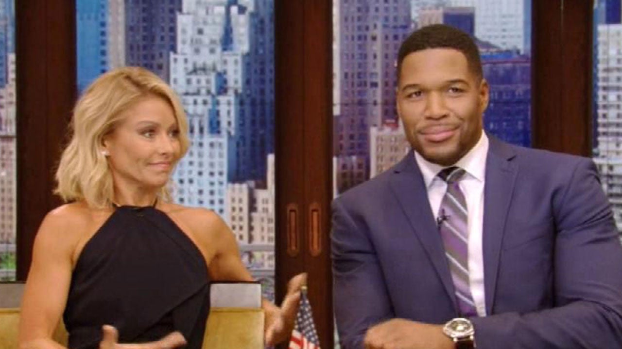 Michael Strahan And Kelly Ripa Keep Silent On Strahans Early Exit From Live Entertainment 