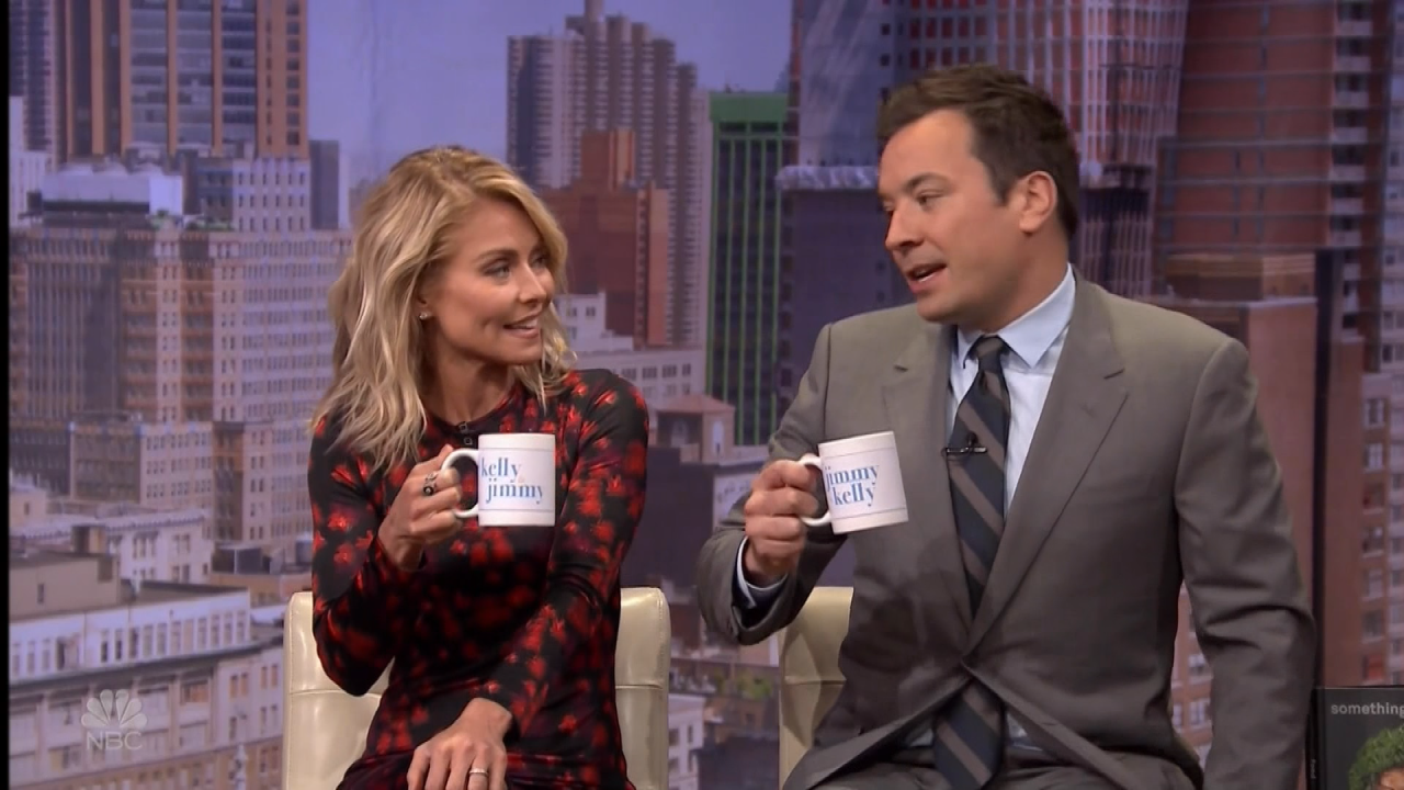 Kelly Ripa Auditions Jimmy Fallon To Be Her New Co Host On The Tonight