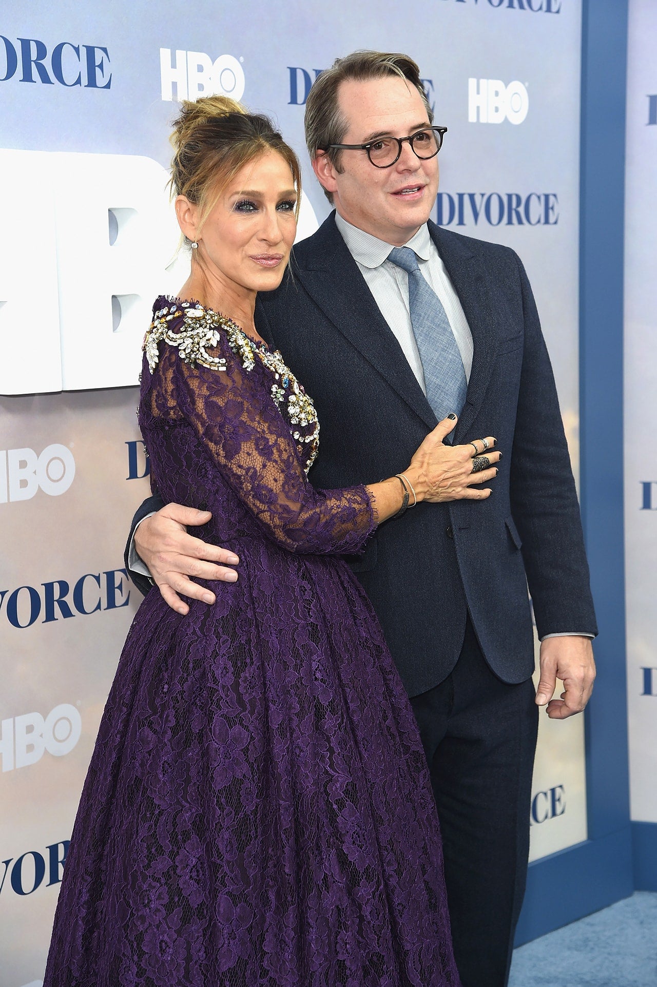 Sarah Jessica Parker Looks So In Love With Husband Matthew Broderick At Divorce Premiere