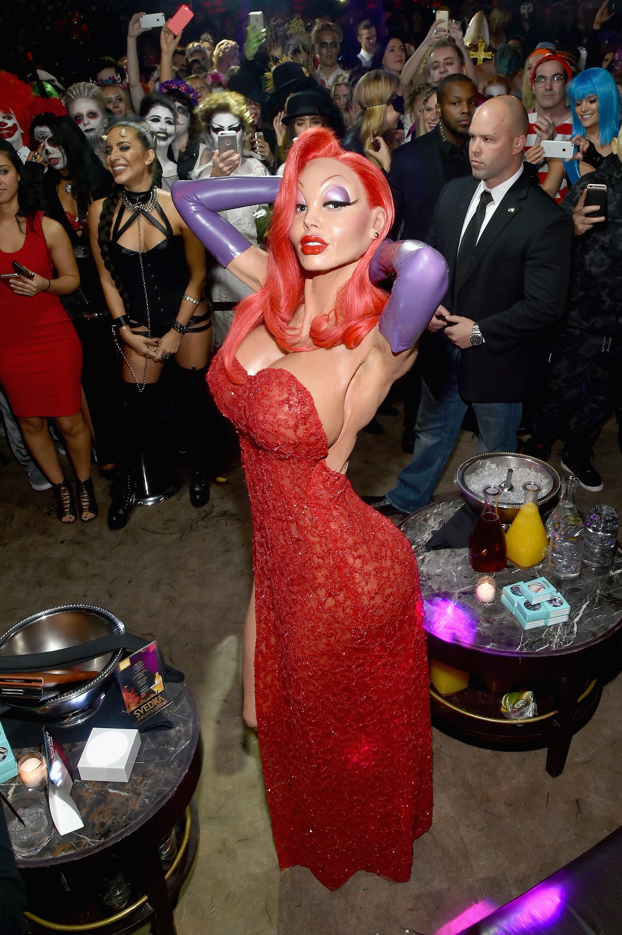 Alessandra Ambrosio Pulls a Heidi Klum With Jessica Rabbit Costume