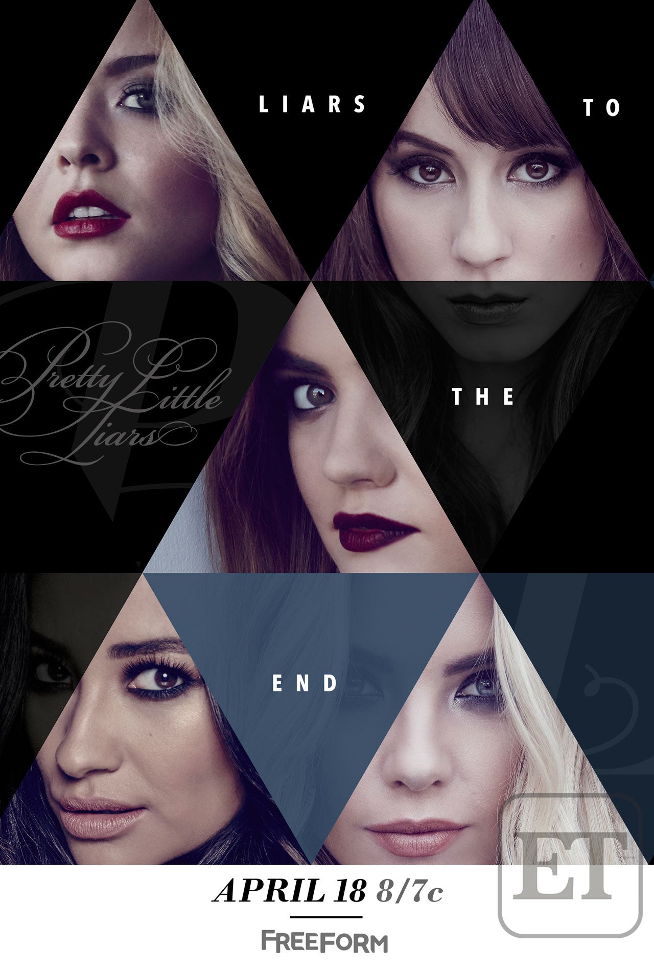 Exclusive The Pretty Little Liars Will Give You Chills In Seductive Final Poster And Did 5184