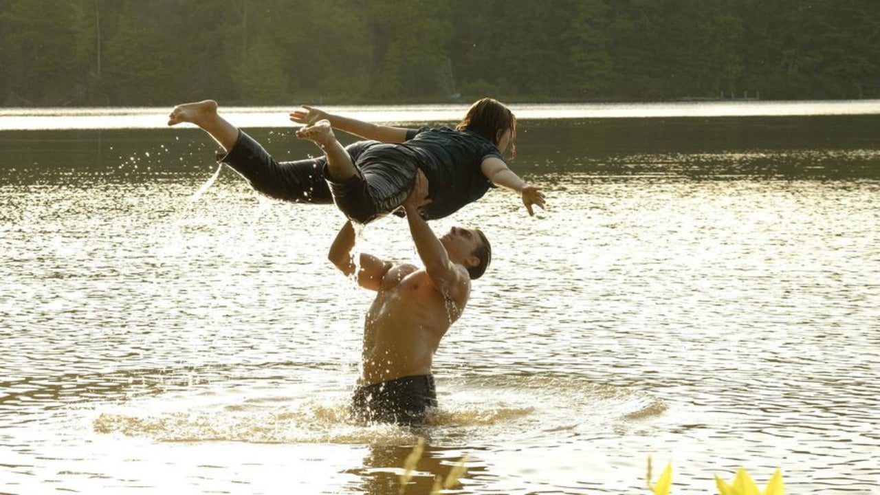 Abigail Breslin Practices Iconic Dirty Dancing Lift In New Photos From Abc Remake See The