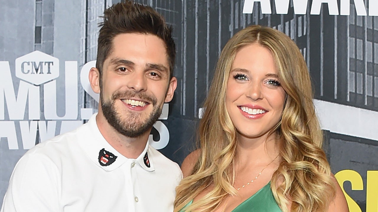Thomas Rhett And Wife Lauren Akins Welcome Daughter Ada James Share Sweet Pic From Hospital