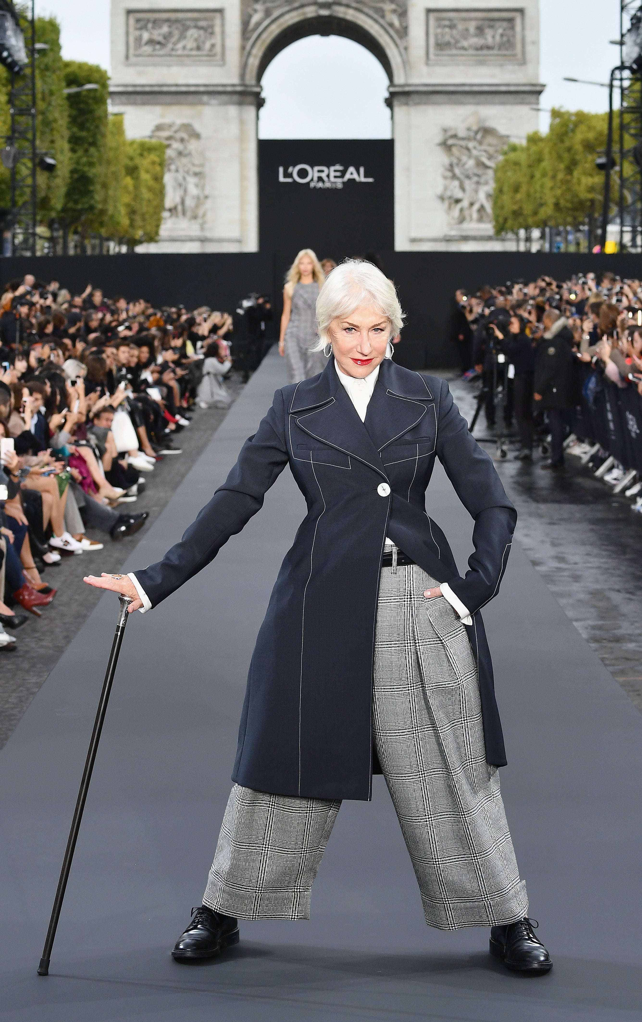 Jane Fonda and Helen Mirren Completely Slay on the Runway During Paris