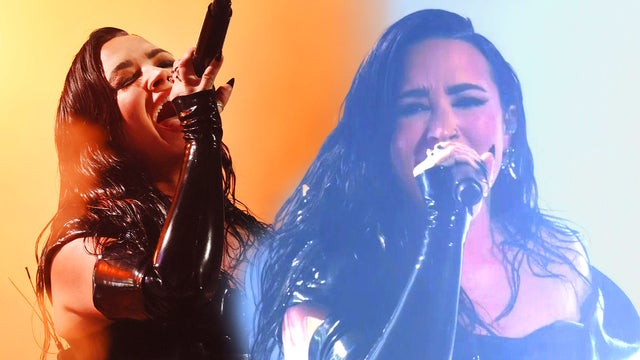 VMAs: Demi Lovato Mashes Up Biggest Hits for Rock Medley  