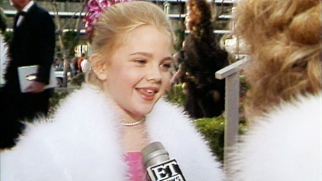 Drew Barrymore Reflects on Attending Her First Oscar Red Carpet 