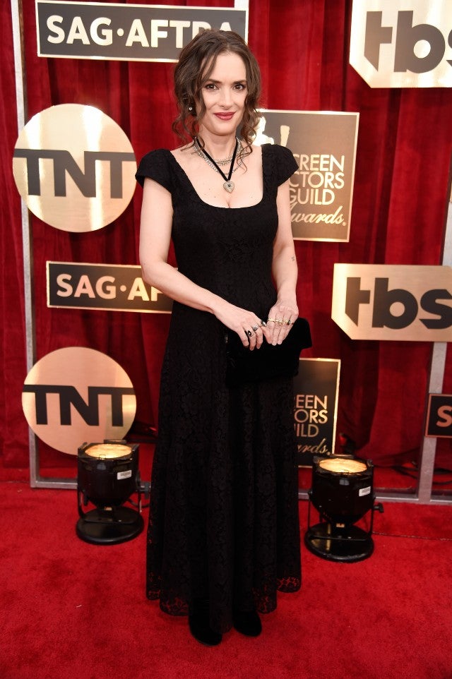 EXCLUSIVE Winona Ryder Talks LowKey SAG Awards Look 'I Wanted to Go