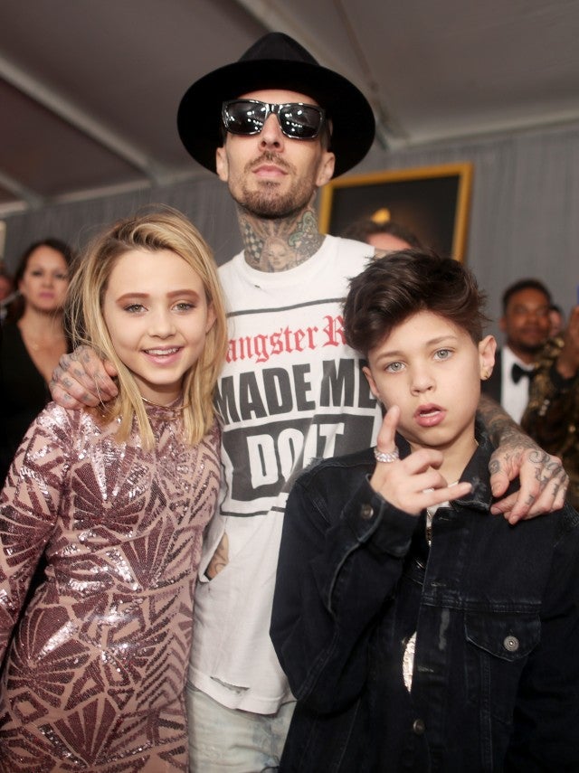 Travis Barker's 11-year-old Daughter Alabama Glams It Up At The GRAMMYs ...