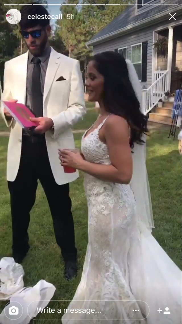 Teen Mom 2 Star Jenelle Evans And David Eason Are Married See The Pics Entertainment Tonight 