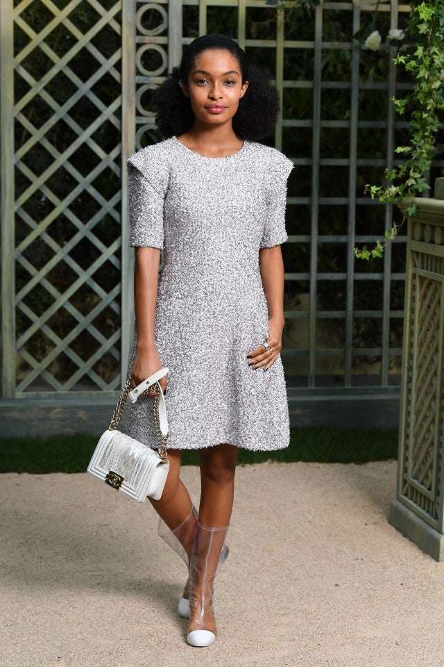 Yara Shahidi at Chanel