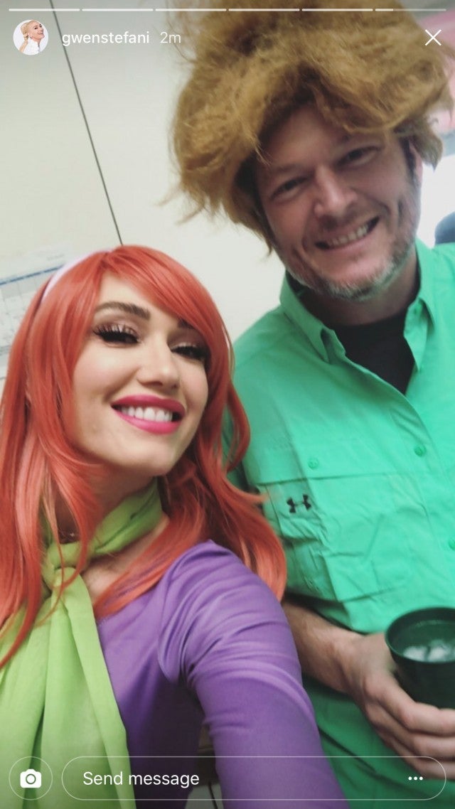 Gwen Stefani and Blake Shelton