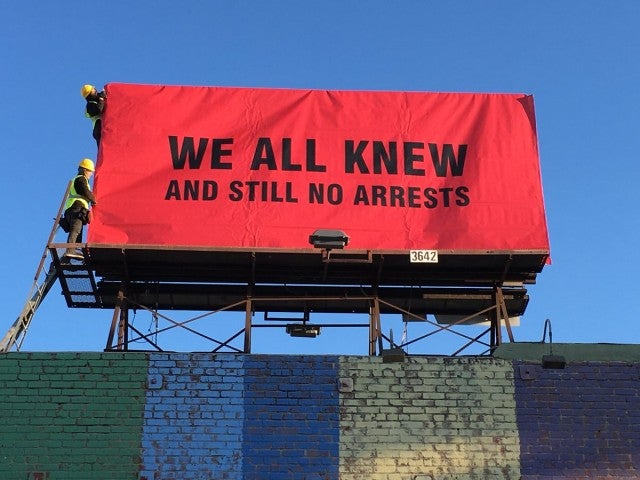 Street Artist Sabo Gives Reasons For Erecting 3 Billboards To Call Out 