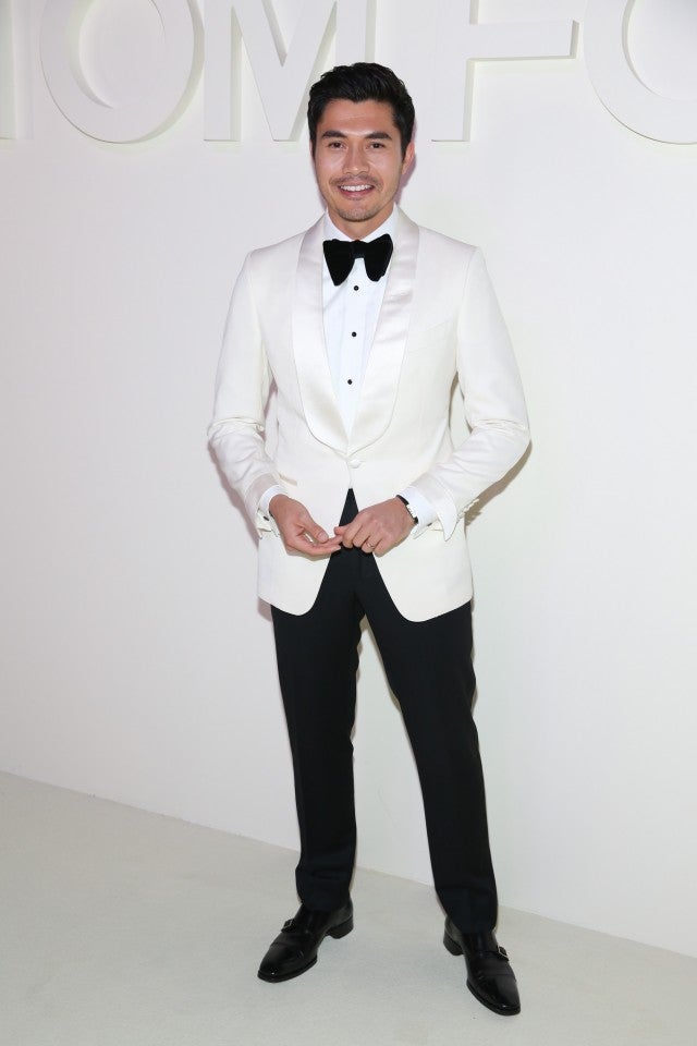 Henry Golding Tom Ford NYFW