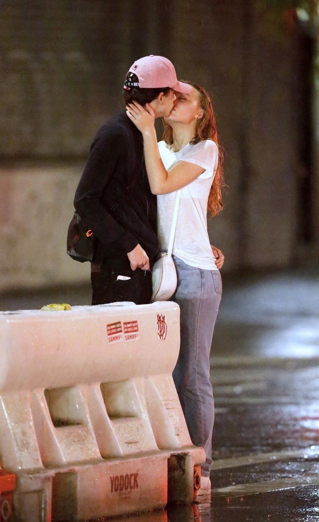 Timothee Chalamet and LilyRose Depp confirm their romance with a kiss