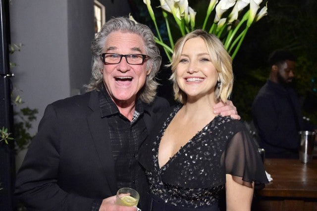 Kate Hudson and Kurt Russell