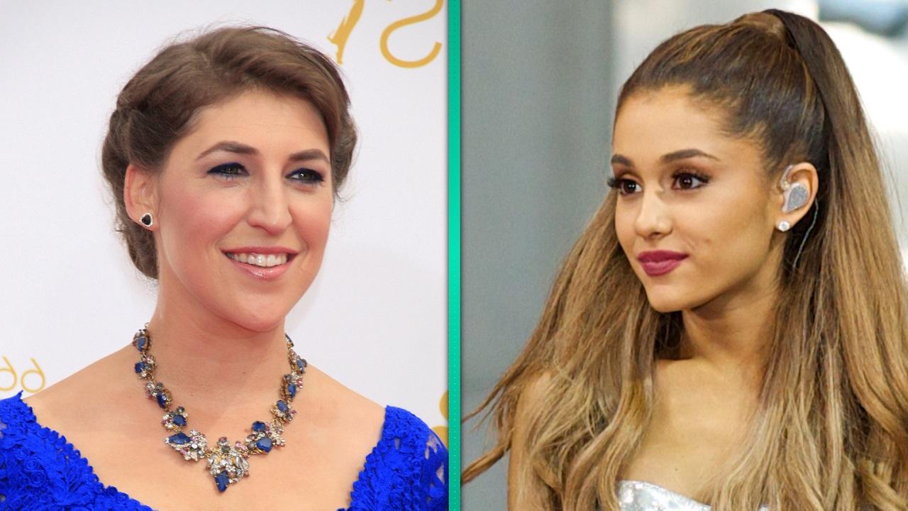 Mayim Bialik Slams Ariana Grande Why Is She In Her Underwear Entertainment Tonight