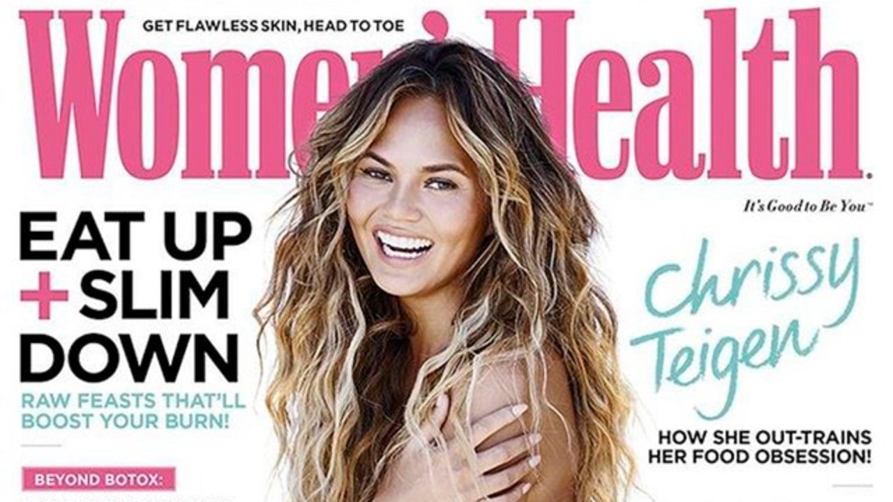 Chrissy Teigen Gets Fully Naked For The Cover Of Women S Health Uk Entertainment Tonight