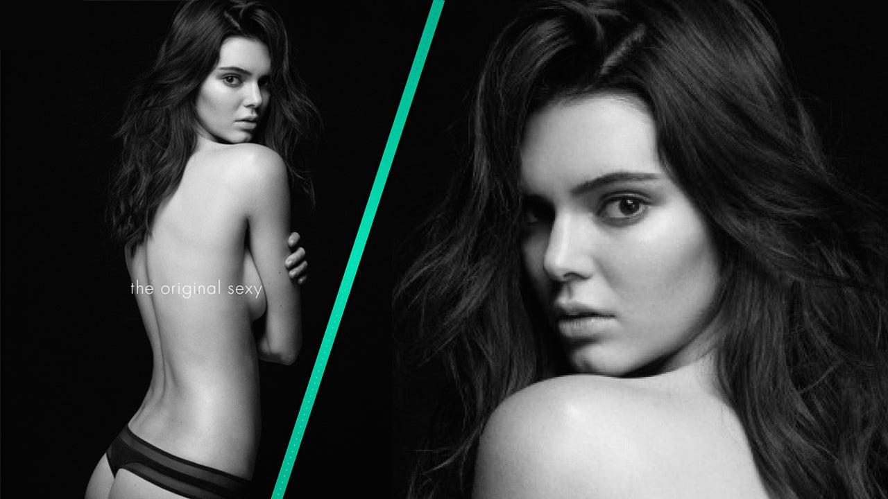 Kendall Jenner Strips Down To Thong For New Calvin Klein Campaign 