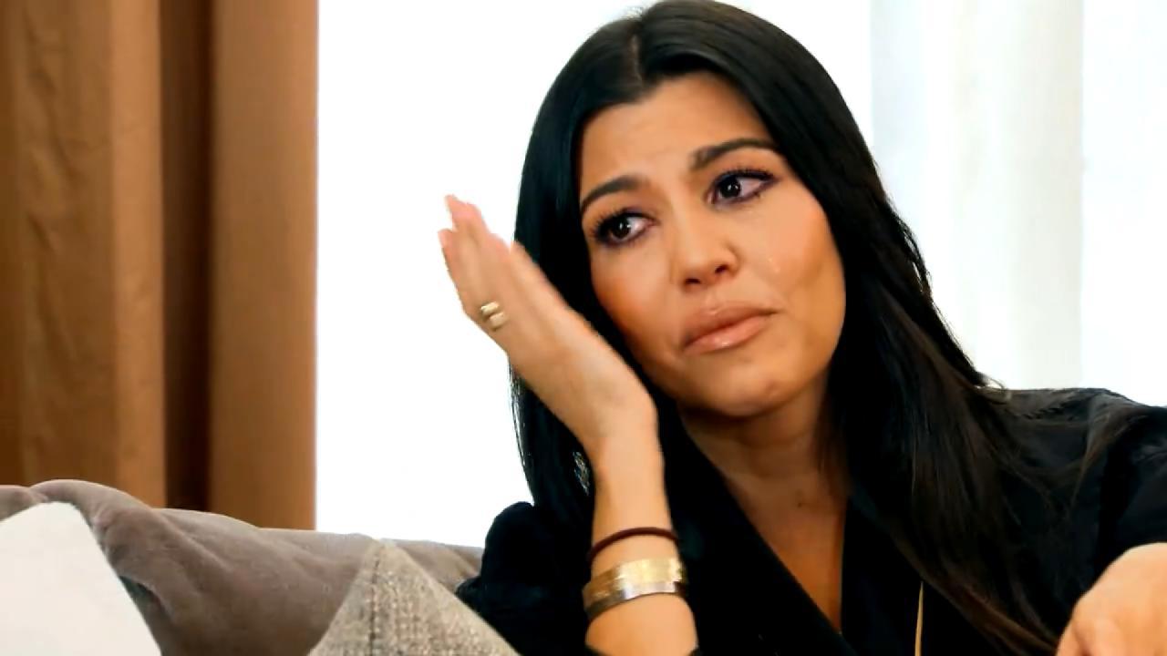 Kourtney Kardashian Cries Over Scott Disick Cheating Rumors On Keeping Up With The Kardashians