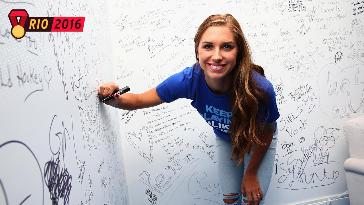 EXCLUSIVE: Alex Morgan on How the U.S. Women's Soccer Team ... - 1280 x 720 jpeg 133kB