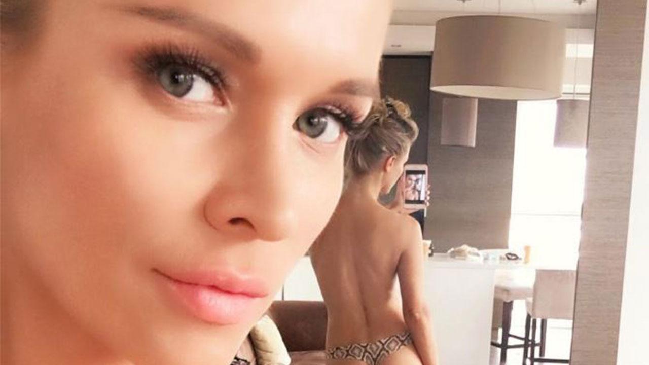 Joanna Krupa Says She S All Natural In Topless Selfie