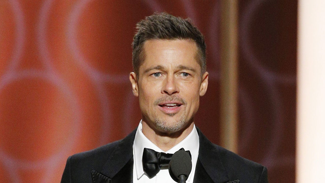 Brad Pitt Makes Surprise Golden Globes Appearance to Big Applause