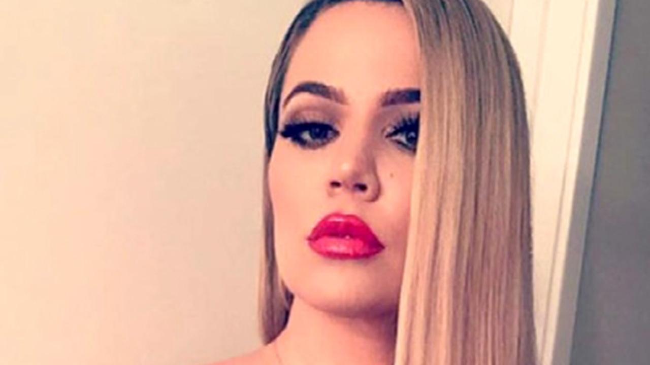 Khloe Kardashian Rocks Red Lips And See Through Lingerie In Racy New Photo Entertainment Tonight 1157