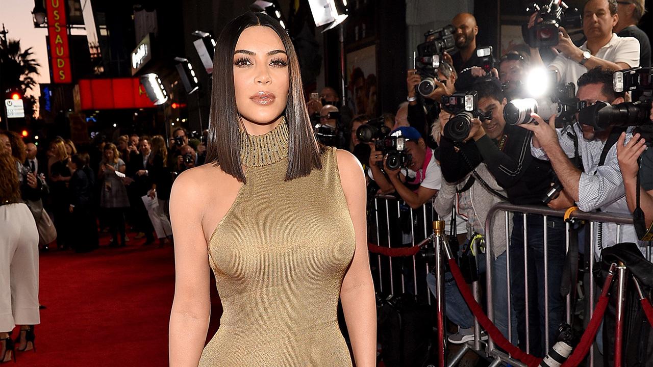 Kim Kardashian Flaunts Curves In All Black Look See The Pic Entertainment Tonight