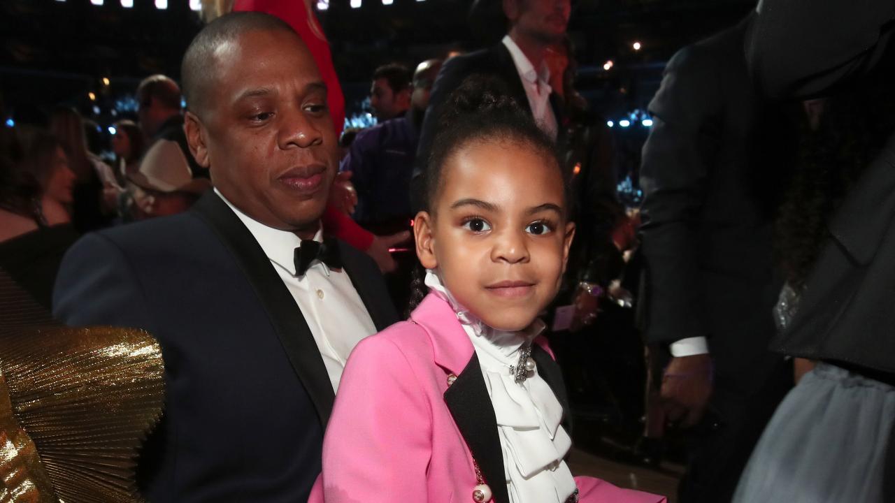Jay Z Releases Visual For Daughter Blue Ivys 444 Freestyle Watch Entertainment Tonight