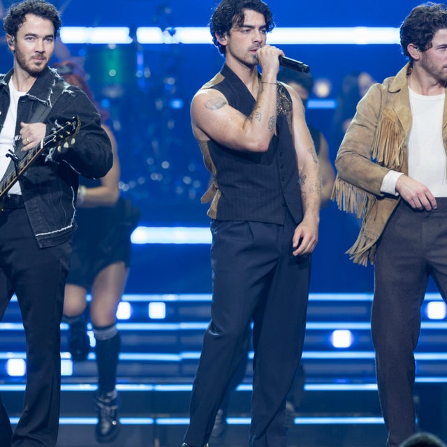 The Jonas Brothers were joined onstage by Michael Buble 