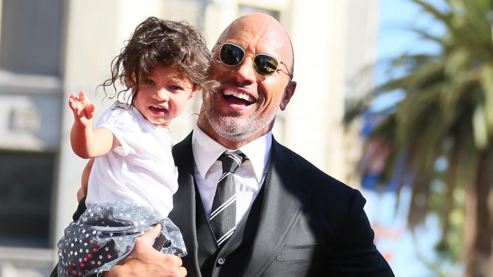 Dwayne Johnson's Adorable Daughter Jasmine Steals The Show At His ...