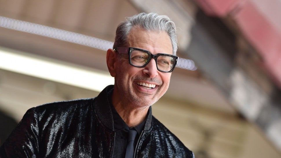 Bare-chested Jeff Goldblum statue pops up in London