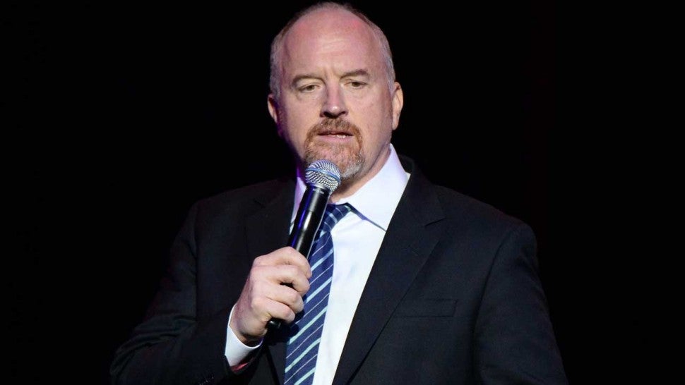 Louis C.K. performs after admitting sexual misconduct