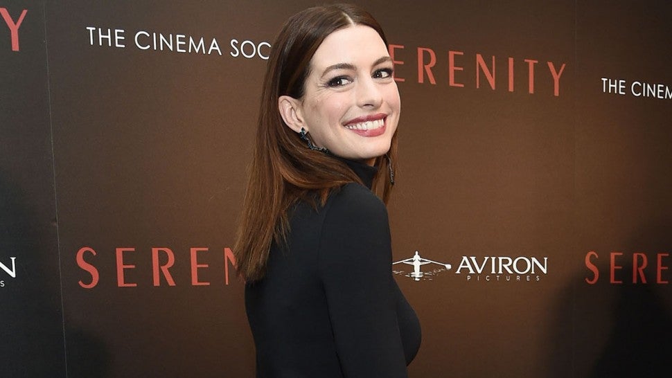 Anne Hathaway pokes fun at her Oscars hosting gig with Instagram caption