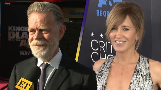 William H. Macy on Wife Felicity Huffman's TV Return and Visiting Her on 'Criminal Minds’ Set