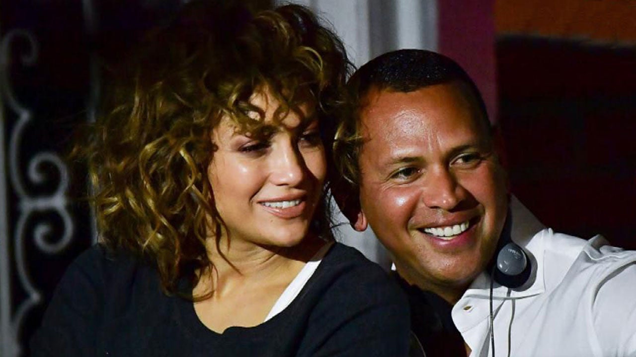 Alex Rodriguez Poses With Jennifer Lopez's Younger 'Fan Club' in a