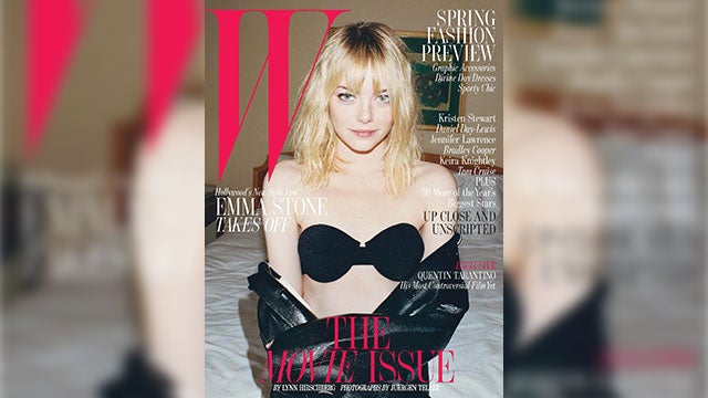 Emma Stone's brought back her bangs - FASHION Magazine