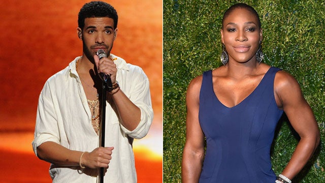 Drake supports Serena Williams in Toronto, 'He says he can take me