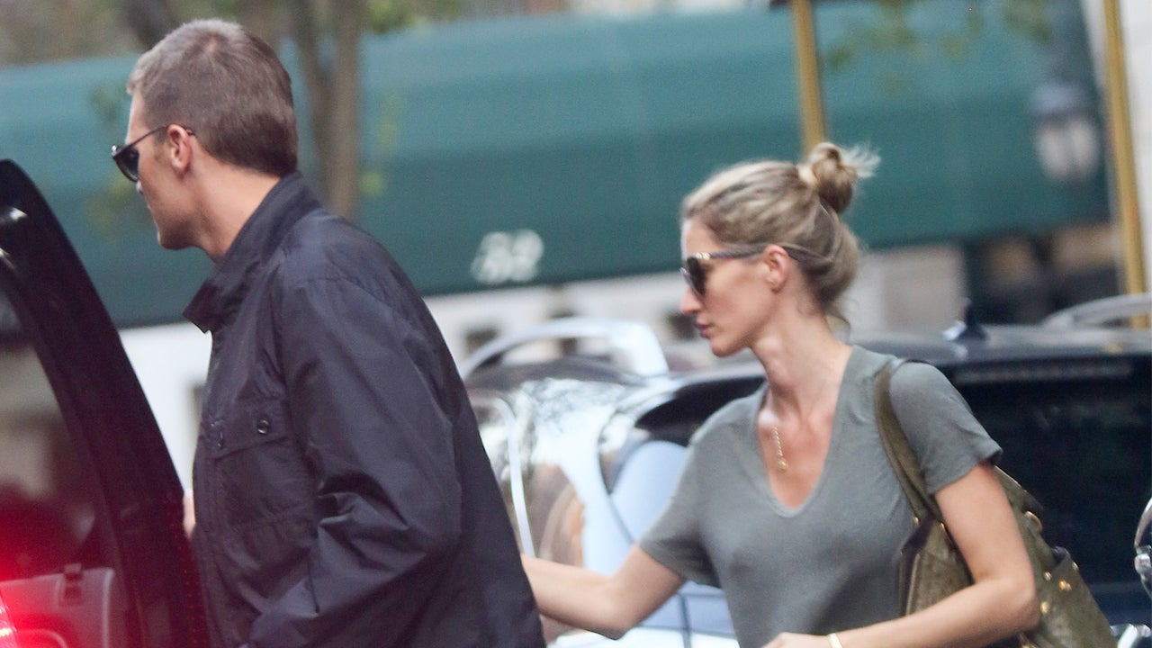 Happy' Tom Brady has pizza with kids after Gisele split