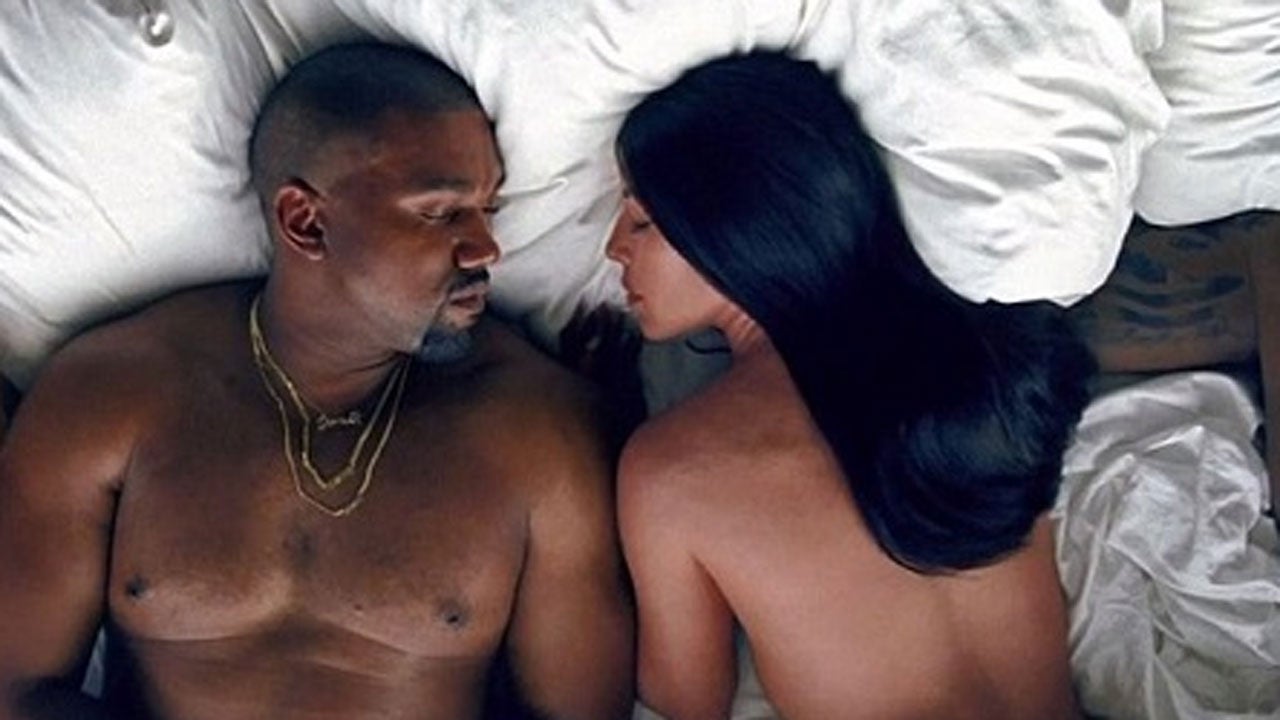 Kim Kardashian Full Sex Tape - Kim Kardashian Reveals She Never Saw the Final Edit of Kanye West's  'Famous' Music Video | Entertainment Tonight