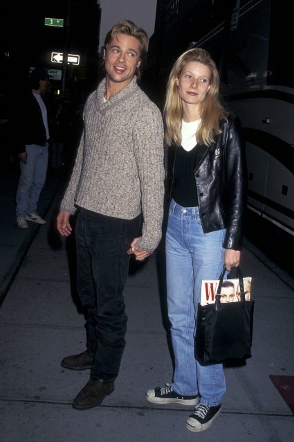 FLASHBACK: Brad Pitt and Gwyneth Paltrow Blush Over Their 1996 ...