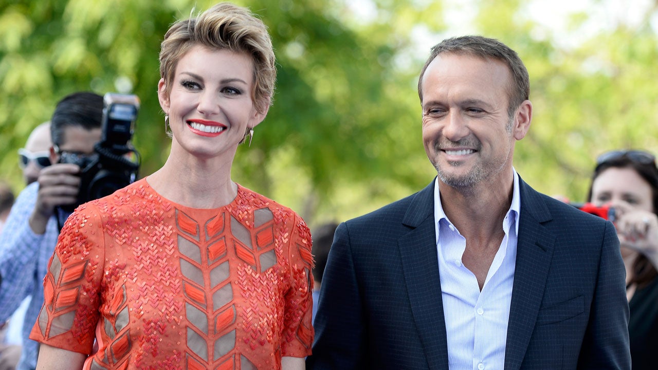 Tim McGraw And Faith Hill Share Sweet PDA Moment in London: Photo