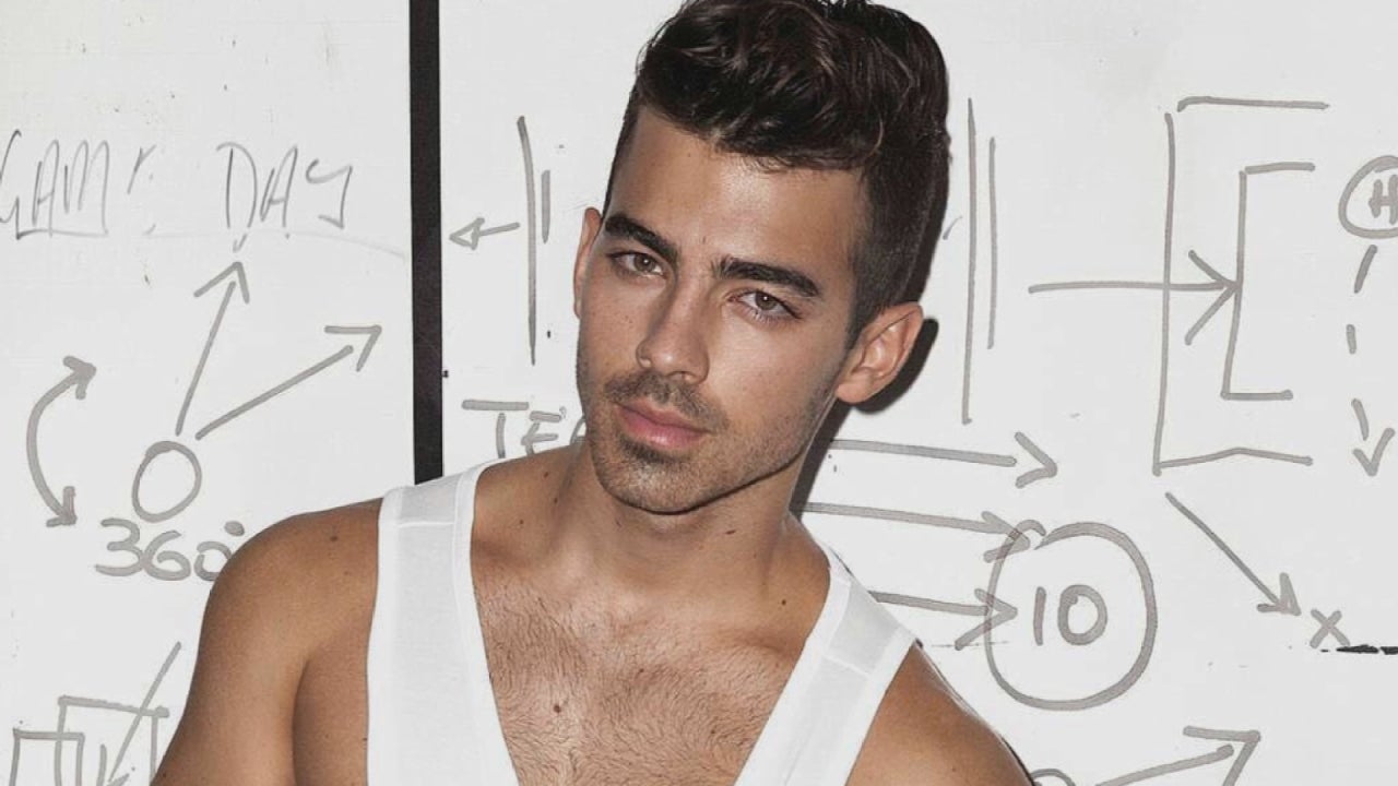 Xxx Priyanka Chopra Nick Jonas - Joe Jonas Strips Down for Sexy Photo Shoot, Talks Watching Porn While in  the Jonas Brothers | Entertainment Tonight