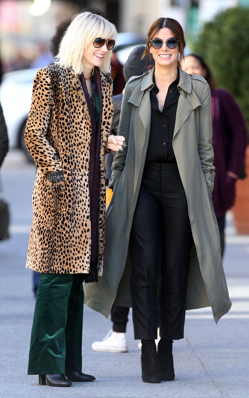 Sandra Bullock and Cate Blanchett Kick Off Filming 'Ocean's Eight' in