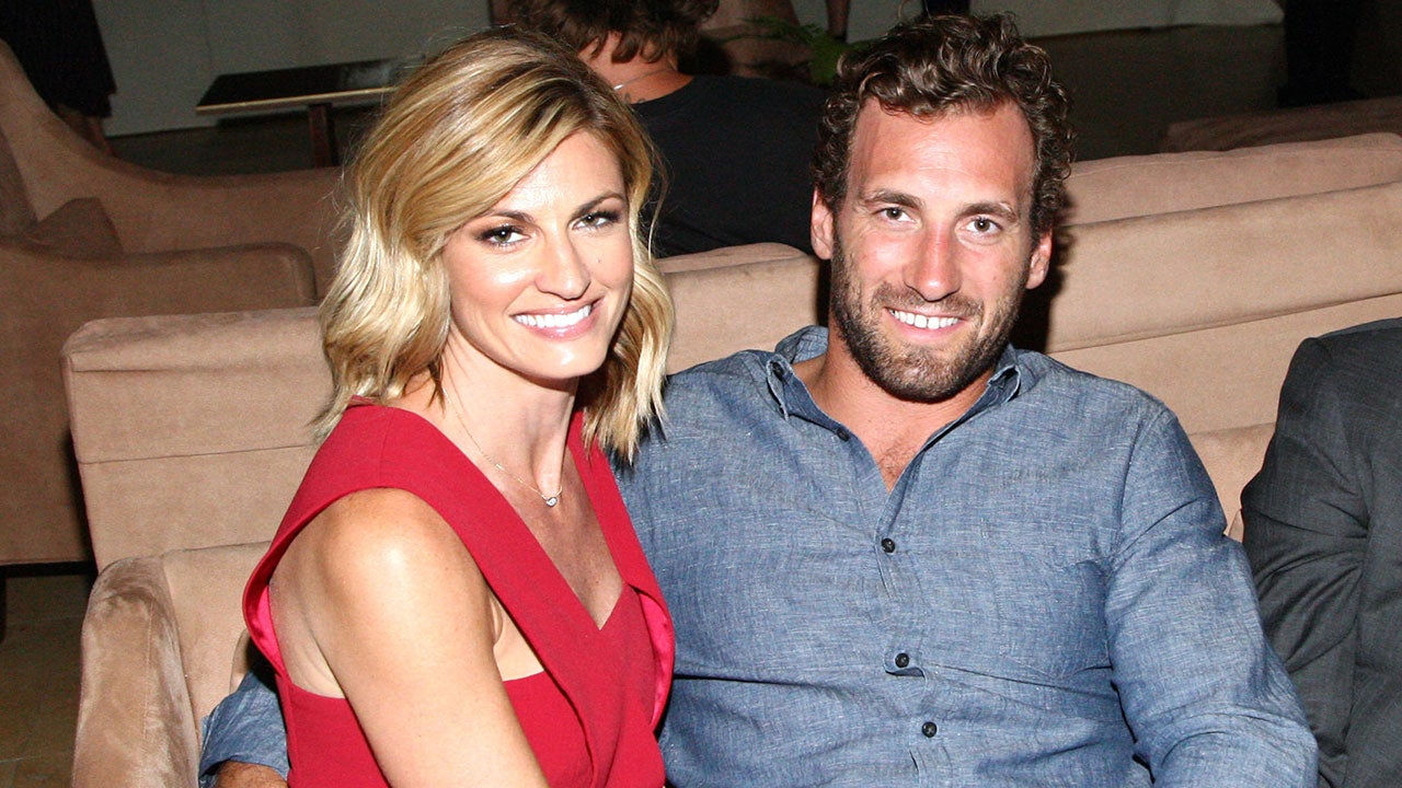 Jarret Stoll and Girlfriend Erin Andrews at LA Kings 2014 Stanley