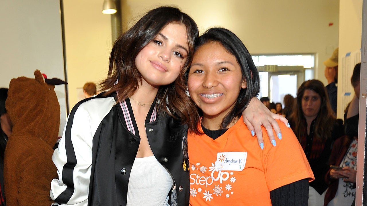 Selena Gomez Visits High School For Coach Event — Pics – Hollywood Life