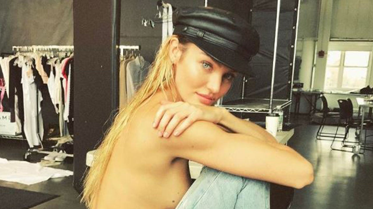 Candice Swanepoel Has the Perfect Response to Fans Who Think She Posts  Revealing Photos for Attention